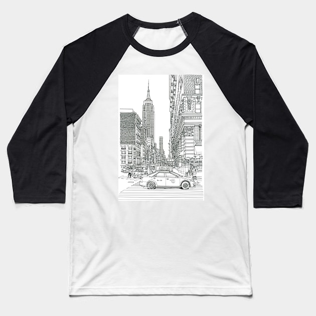 New York Baseball T-Shirt by valery in the gallery